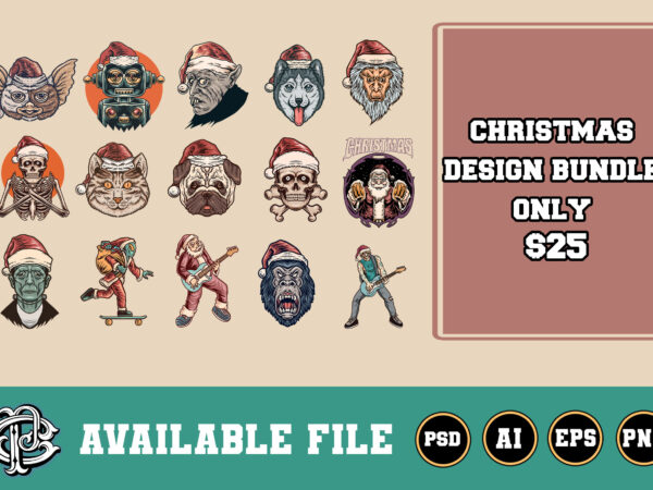 Christmas design bundle only $25