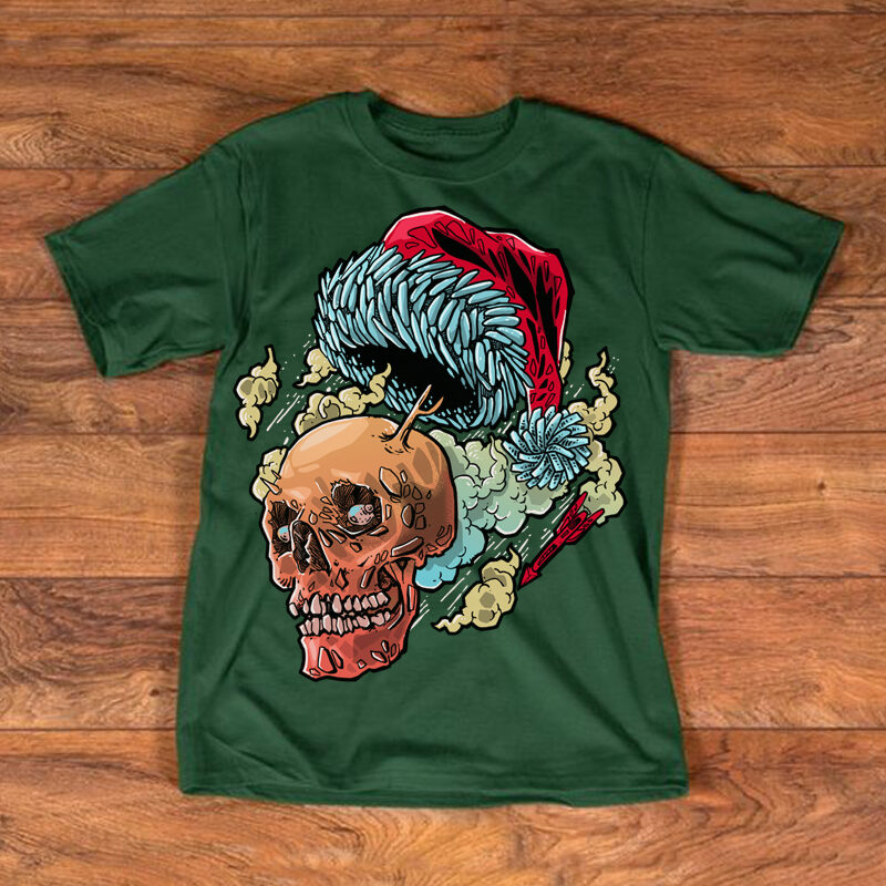 santa skull