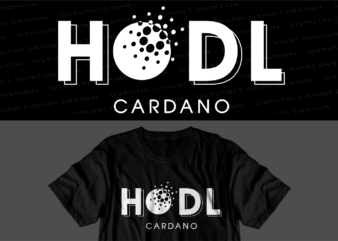 crypto cardano t shirt design svg graphic vector, ada cryptocurrency logo