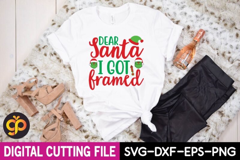 Christmas svg bundle, Christmas Cut Files t shirt vector illustration