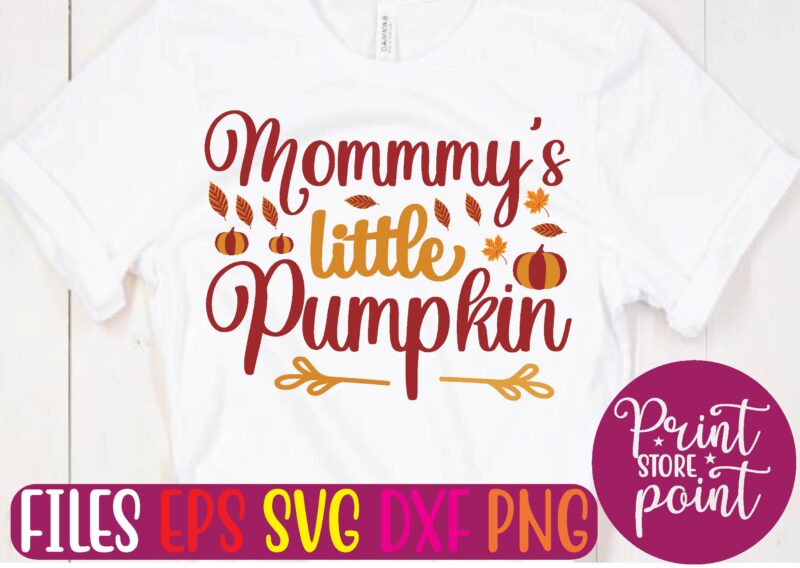 Mommmy’s little Pumpkin graphic t shirt