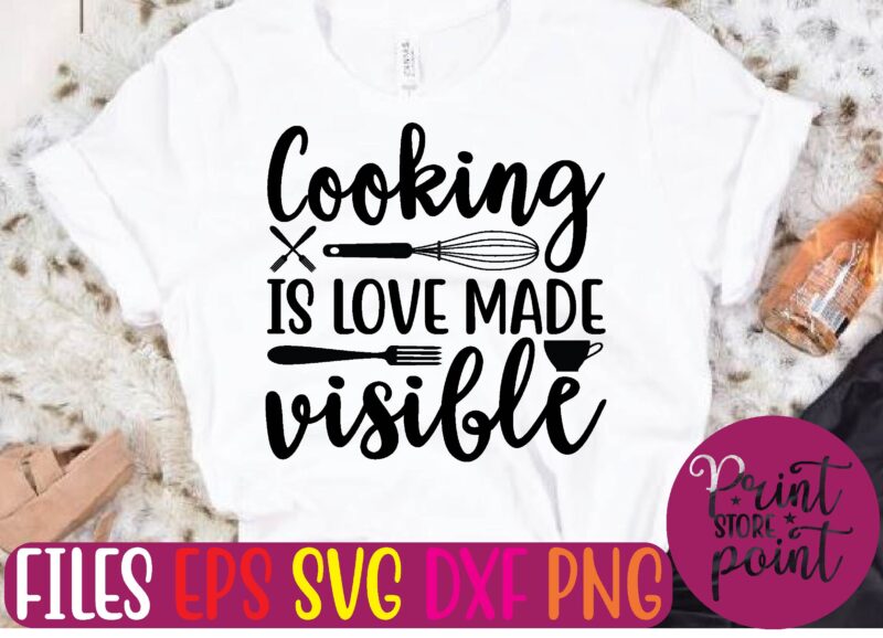 kitchen svg bundle t shirt vector illustration