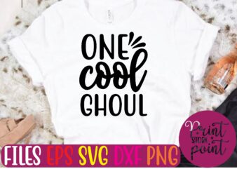 One COOL GHOUL graphic t shirt