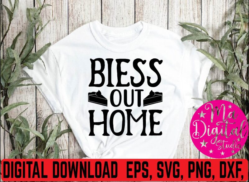 biess out home t shirt vector illustration