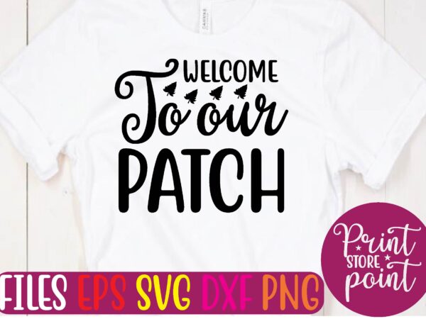 Welcome to our patch graphic t shirt