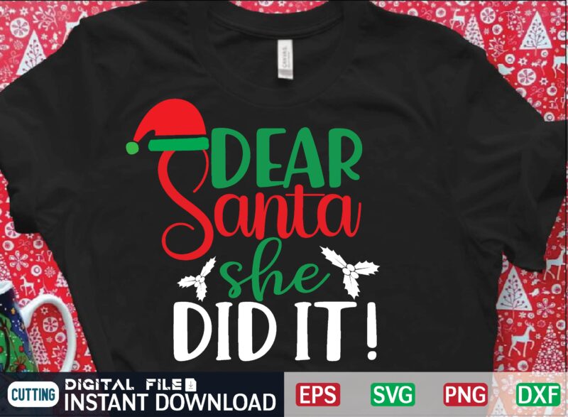 Christmas avg bundle t shirt design template