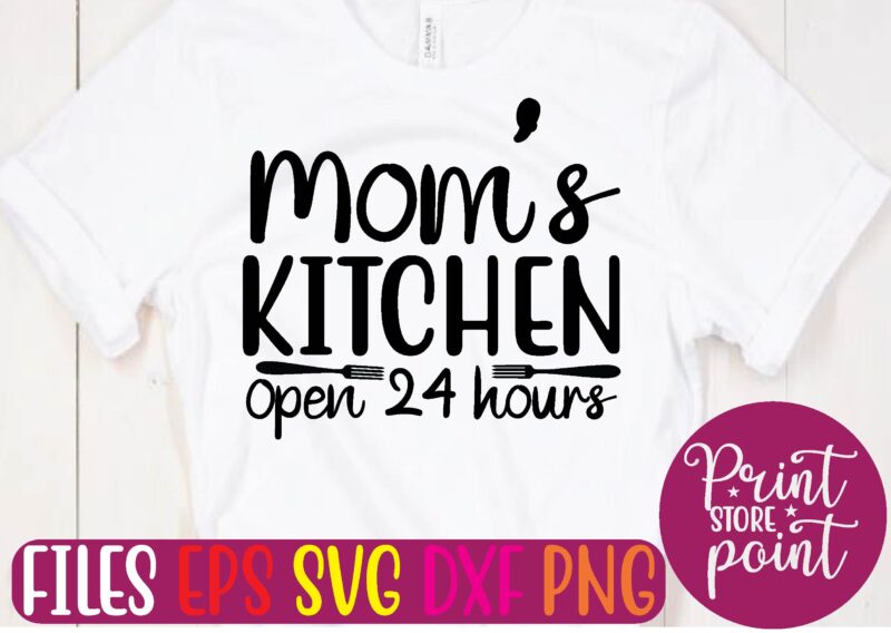 kitchen svg bundle t shirt vector illustration