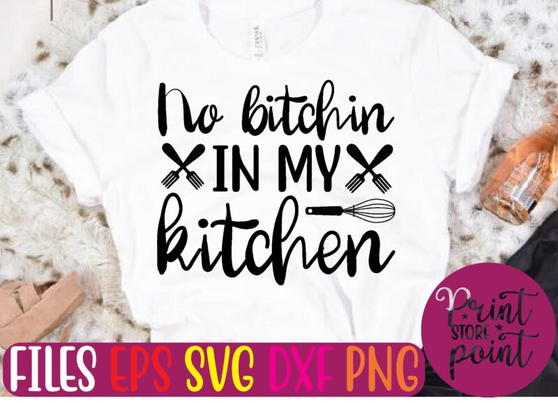 kitchen svg bundle t shirt vector illustration