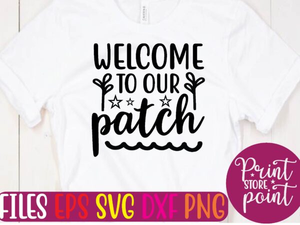 Welcome to our patch graphic t shirt