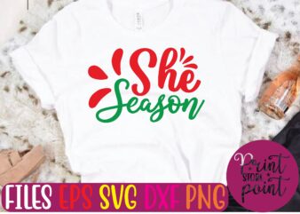 She Season t shirt vector illustration