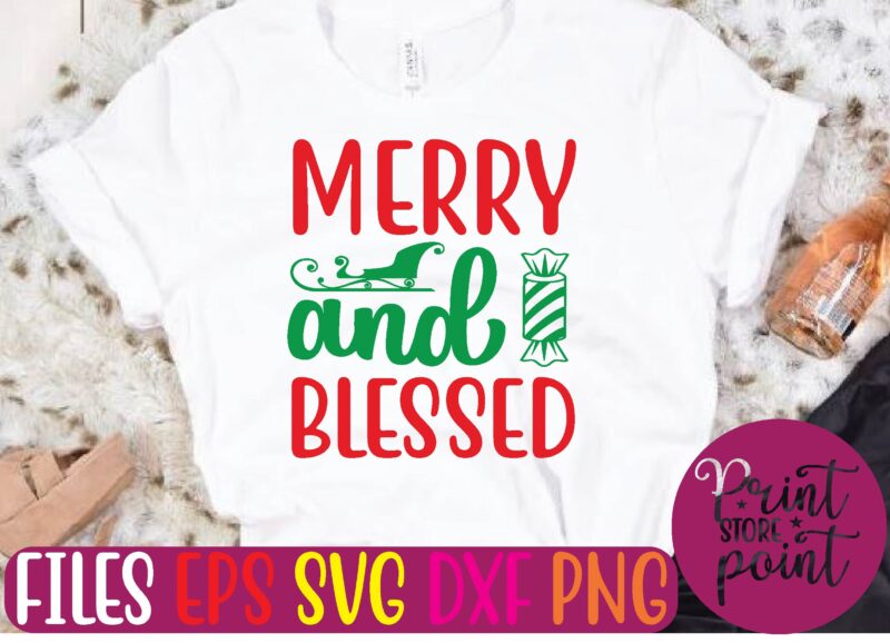 Christmas svg bundle t shirt design template