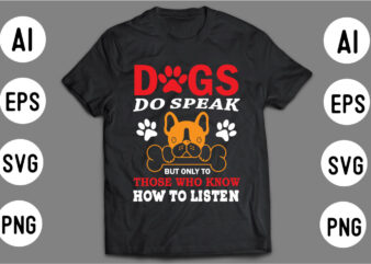 DOG T shirt Design Template