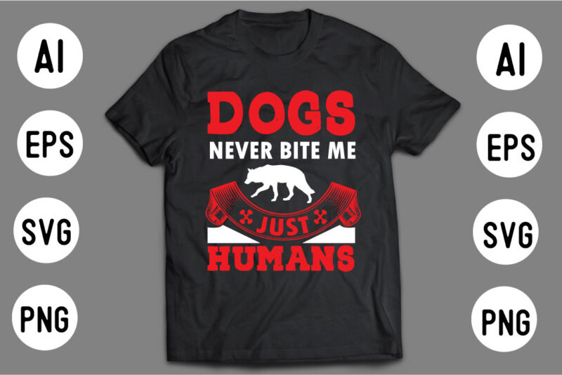 DOG T shirt Design Template