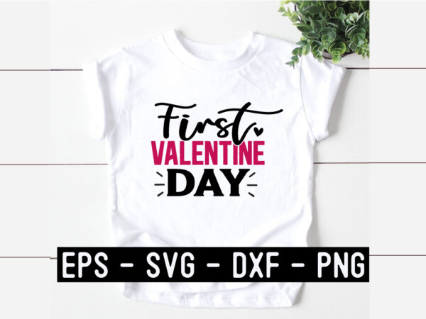 Valentine svg t shirt design template