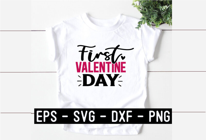valentine SVG T shirt Design Bundle