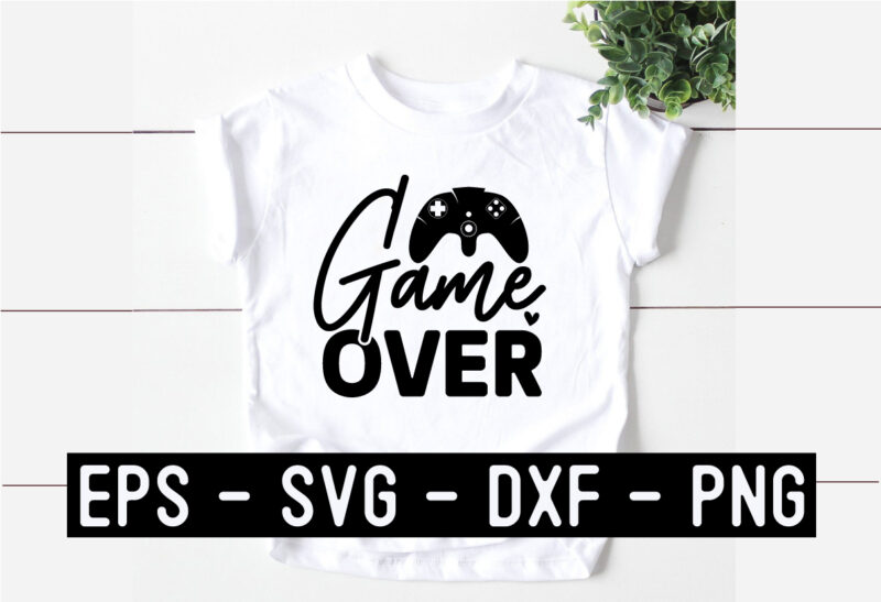 Game SVG T shirt Design Bundle