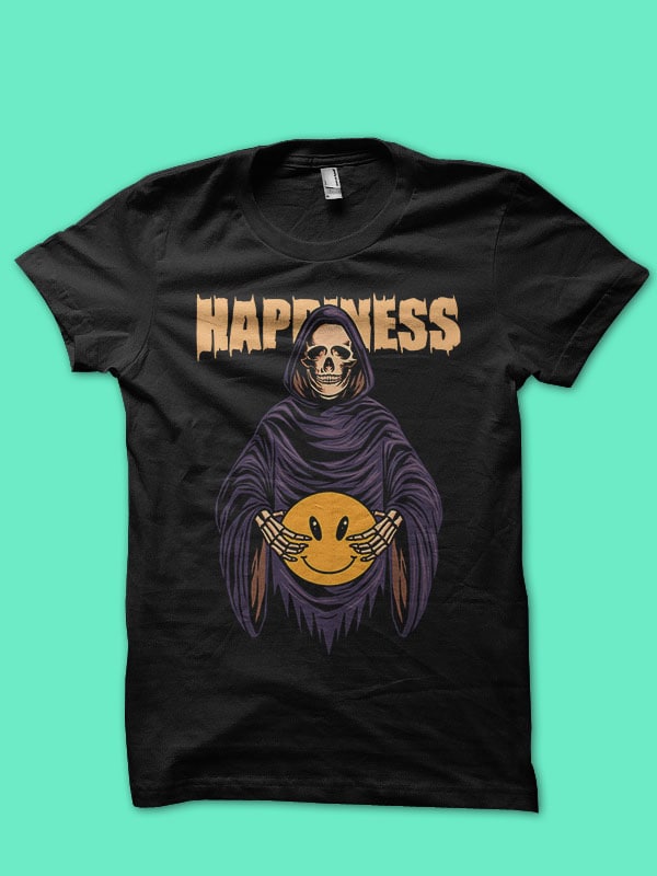 grim reaper t-shirt design bundle