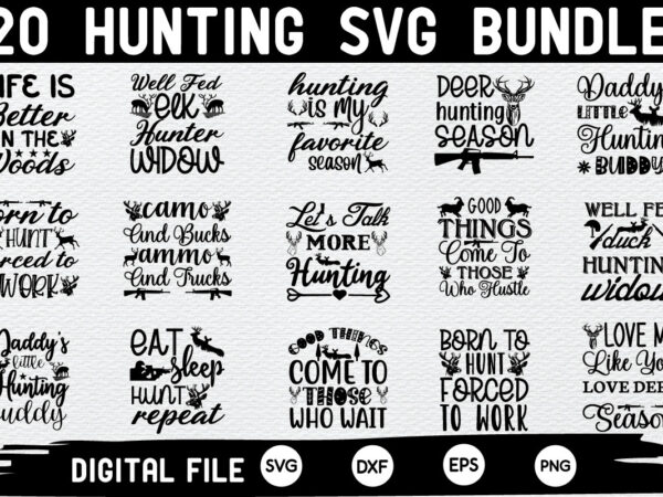 Hunting svg bundle for sale! graphic t shirt