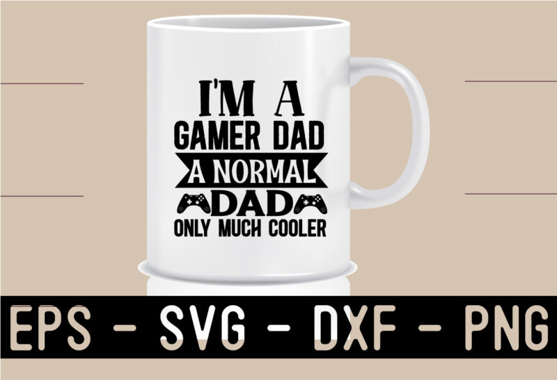 Game SVG T shirt Design Template