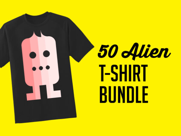 50 confused alien t-shirt bundle