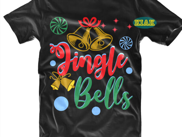 Jingle bells tshirt designs template, jingle bells svg, jingle bells vector, bells svg, christmas bells svg, christmas svg t shirt designs, merry christmas tshirt designs template vector, merry christmas svg,