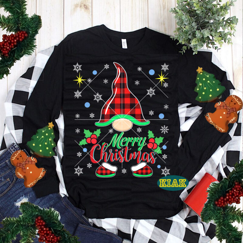 Merry Christmas Gnomes T-Shirt Template, Gnomes Buffalo plaid, Gnomies Christmas, Gnomes Merry Christmas, Buffalo Gnomies, Gnomies Png, Gnomes Vector, Gnomes Svg, Santa Claus Gnomes, Gnomes Christmas, Merry Christmas Svg, Merry