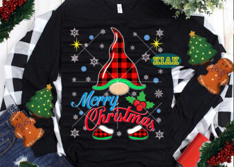 Merry Christmas Gnomes T-Shirt Template vector, Gnomes Buffalo plaid, Gnomies Christmas, Gnomes Merry Christmas, Buffalo Gnomies, Gnomies Png, Gnomes Svg, Gnomes Svg, Santa Claus Gnomes, Merry Christmas Svg, Merry Christmas