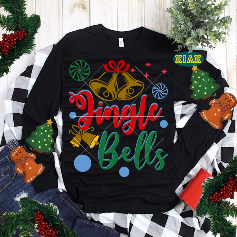 Jingle Bells tshirt designs template, Jingle Bells Svg, Jingle Bells vector, Bells Svg, Christmas Bells Svg, Christmas SVG t shirt designs, Merry Christmas tshirt designs template vector, Merry Christmas Svg,