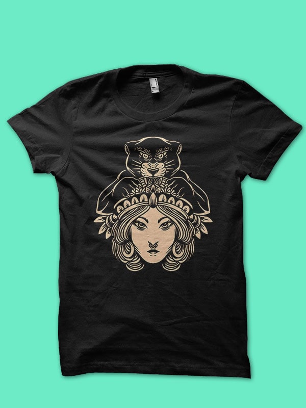 t-shirt vector black and white tattoo inspired design bundle