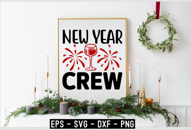 New Year SVG T shirt design Bundle