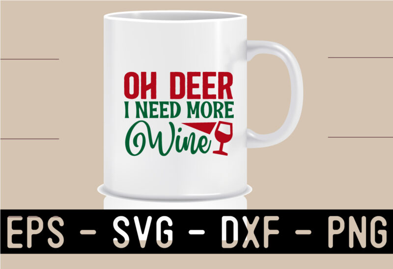 Christmas SVG Mug Design Bundle