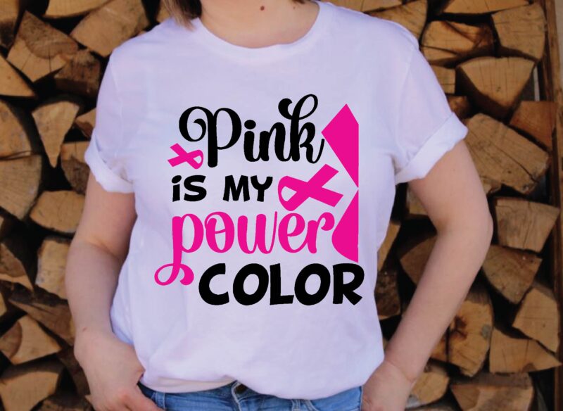 Breast cancer svg bundle t shirt template