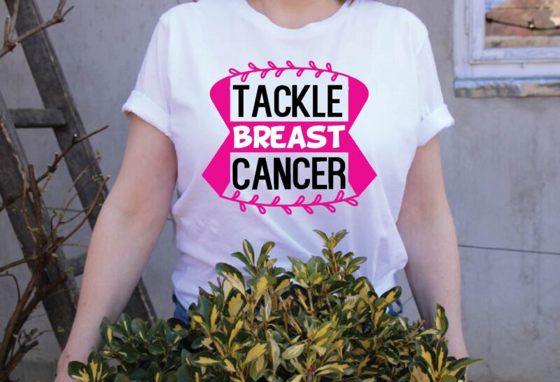 Breast cancer svg bundle t shirt template
