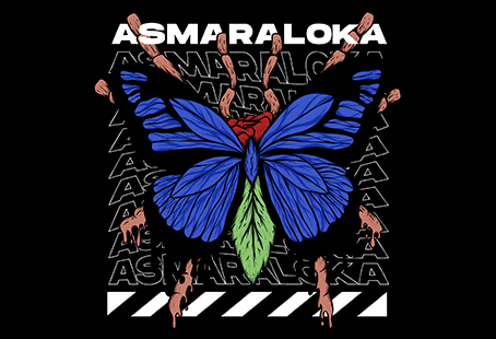 Asmaraloka t-shirt design