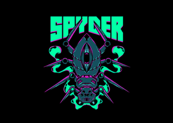 Spyder T-Shirt Design