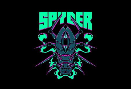 Spyder t-shirt design