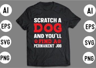 DOG T shirt Design Template