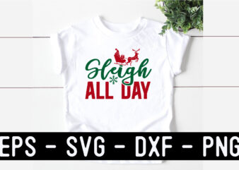 Christmas SVG T shirt Design Template