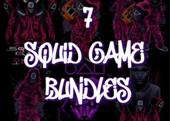 7 squidgame design bundles