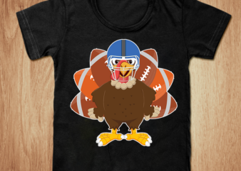 Turkey with football funny t-shirt, Thanksgiving t-shirt, Funny thanksgiving t-shirt, Gobble t-shirt, Turkey with rugby ball t-shirt, Turkey with football SVG