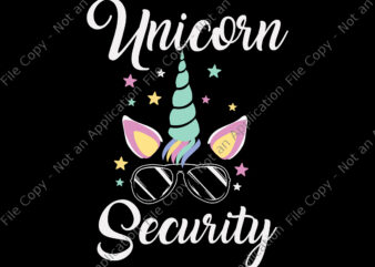 Unicorn Security Svg, Unicorn Svg, Adults Unicorn, Funny Unicorn t shirt vector graphic