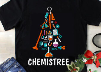 Chemistree Christmas Svg, Science Christmas Tree Svg, Christmas Svg, Tree Christmas Svg, Chemistree Svg, Santa Svg, Merry Christmas Svg t shirt vector file