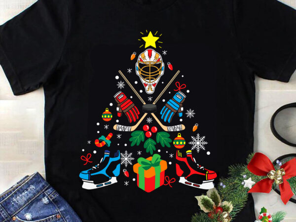 Ice hockey christmas ornament tree svg, hockey christmas, christmas svg, tree christmas svg, tree svg, santa svg, merry christmas svg t shirt design for sale
