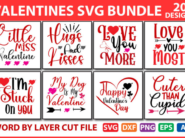 Valentine svg bundle t shirt vector art