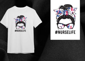 Nurse Mom Gift Diy Crafts Svg Files For Cricut, Silhouette Sublimation Files T shirt vector artwork