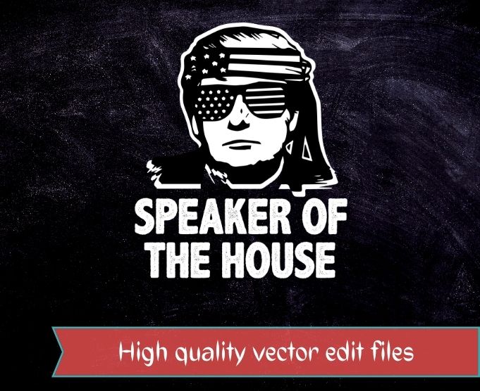 Speaker Of The House 2022 Vintage USA Flag Sunglasses T-design svg, funny, trump, usa flag, humor, saying gifts,
