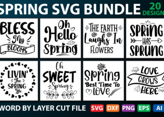 Spring SVG Bundle vol.2