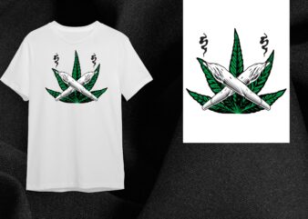 Cannabis Smoking Blunt Gift Diy Crafts Svg Files For Cricut, Silhouette Sublimation Files t shirt vector file