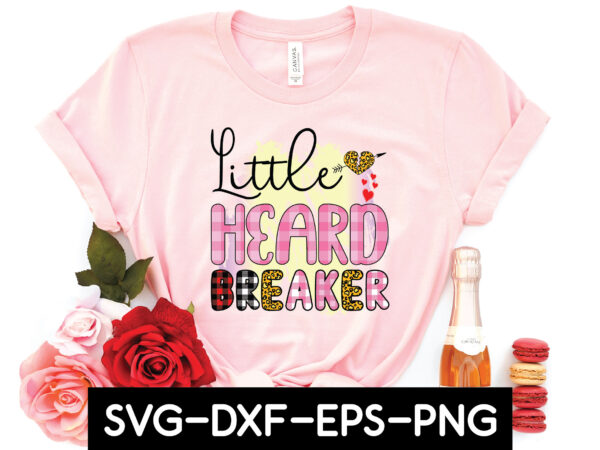 Little heard breaker sublimation t shirt vector graphic