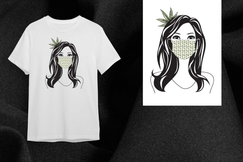 Cannabis Weed Girl Gift Diy Crafts Svg Files For Cricut, Silhouette Sublimation Files